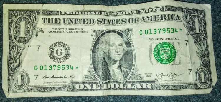 1-Dollar-Bill-*-Star-Note-Series-2013-Misalignment